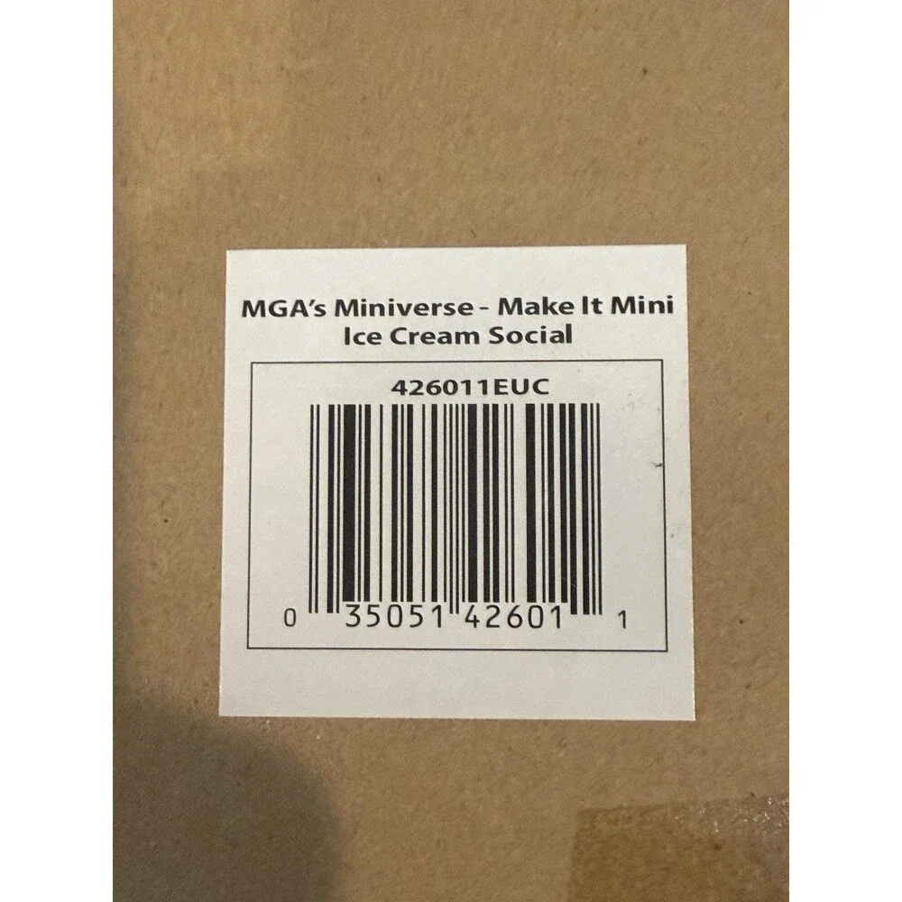 New Release! Miniverse  MGA Mini Verse Make It Mini Ice Cream Social!